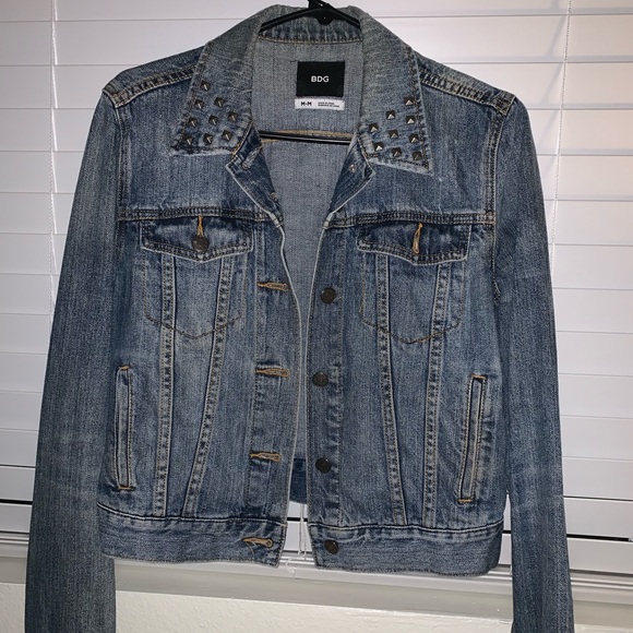 BDG Jackets & Blazers - UO BDG Studded Jean Jacket. Used. Great condition.
